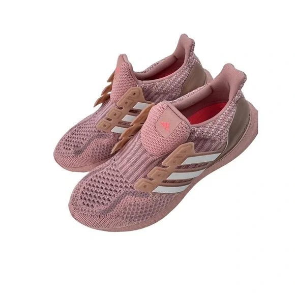 Adidas Ultraboost 5.0 DNA Women's Pink Running Shoes Size 8 Missing Laces - Picture 9 of 12